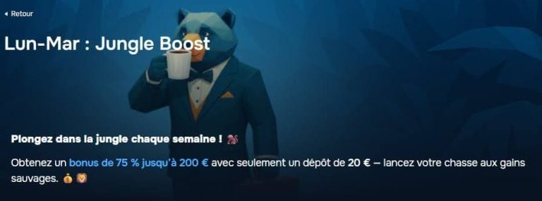 Baloo Casino bonus hebdomadaires