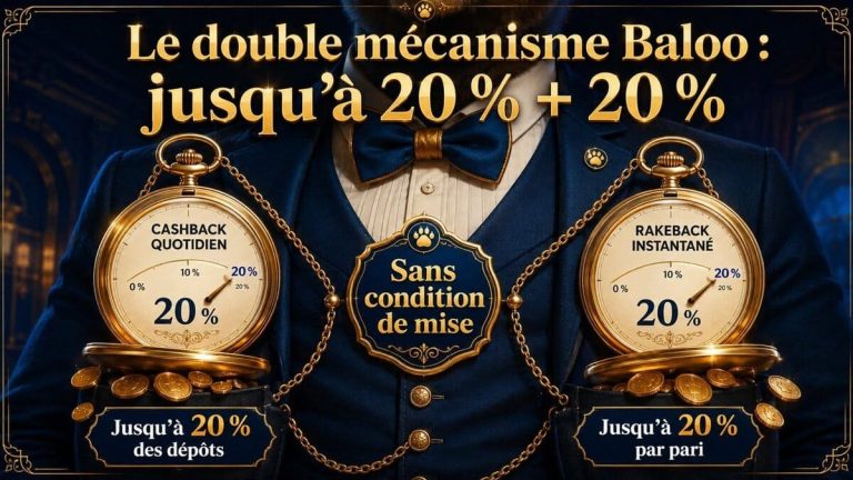 Baloo Casino cashback quotidien