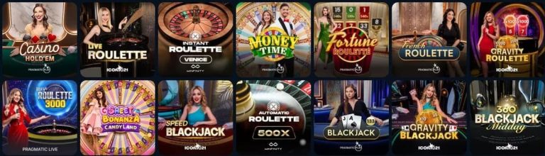 Baloo Casino jeux table